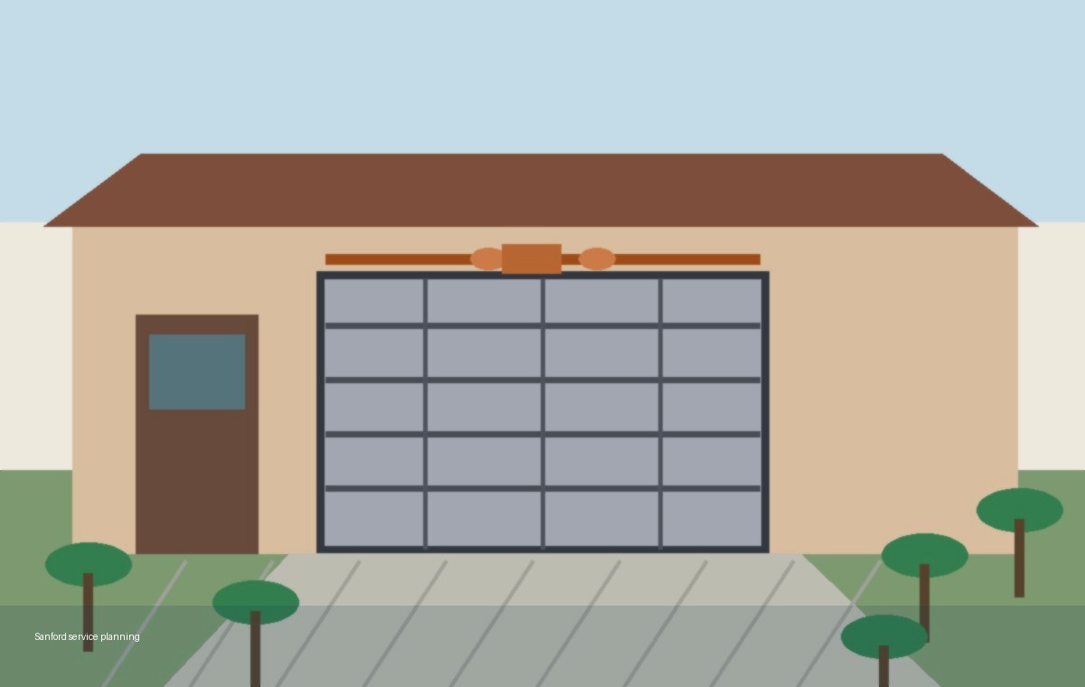 Garage door torsion spring gap check at an Allen home